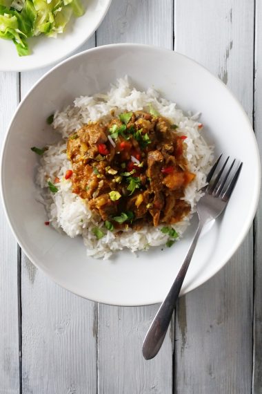 Lamb and Peanut Stew