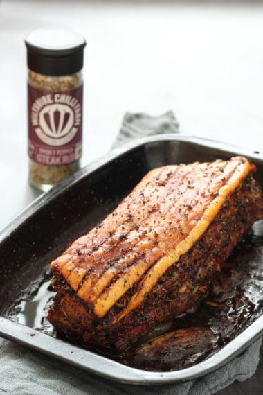 Wiltshire Chilli Farm: Slow Roasted Peppered Pork Belly